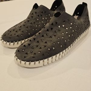 New Eric Michael Inez slip on shoes / loafers made in Italy no box